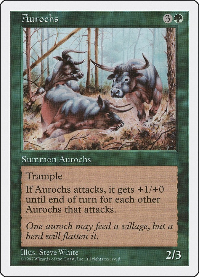 Aurochs [5ED]