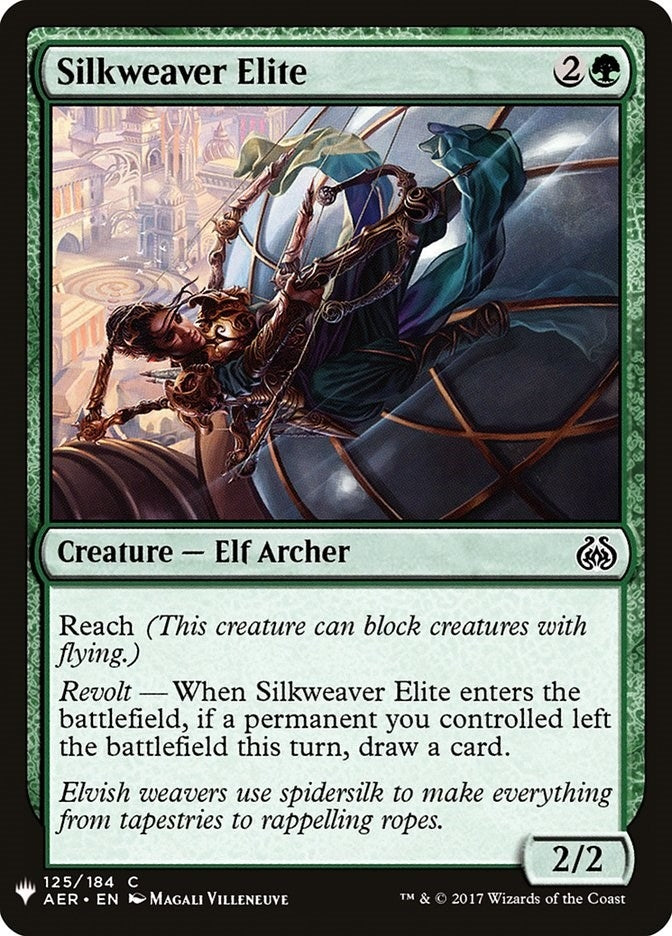 Silkweaver Elite (125) [LIST]