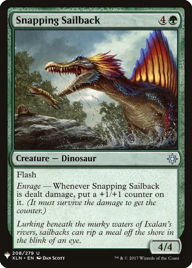 Snapping Sailback (208) [LIST]