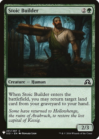 Stoic Builder (231) [LIST]