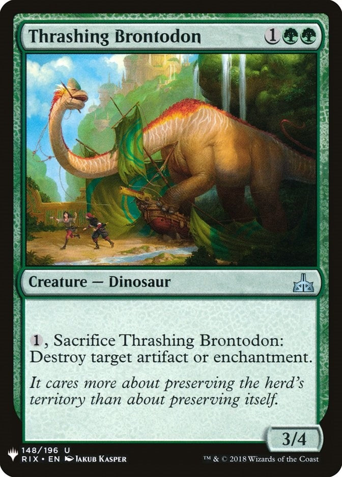 Thrashing Brontodon (148) [LIST]