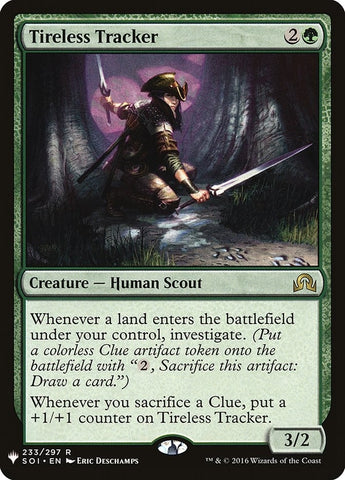 Tireless Tracker (233) [LIST]