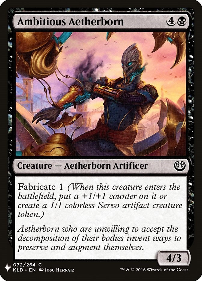 Ambitious Aetherborn (72) [LIST]