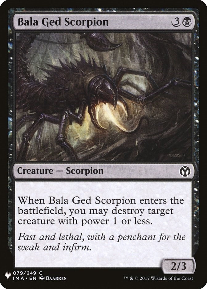 Bala Ged Scorpion (79) [LIST]
