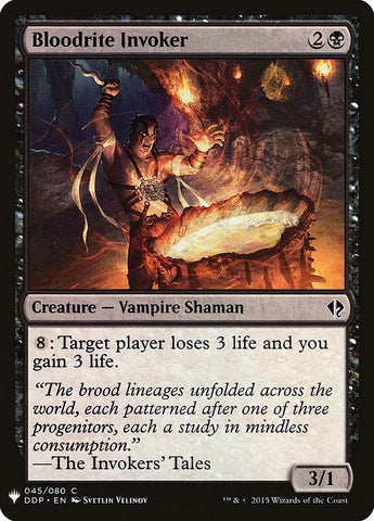 Bloodrite Invoker (45) [LIST]