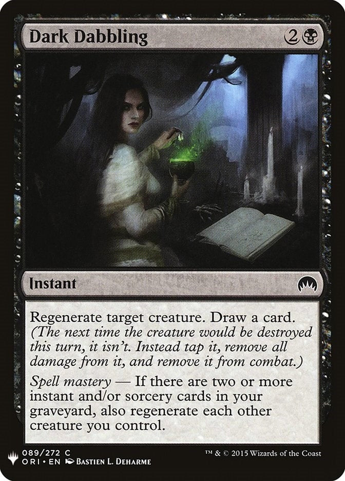Dark Dabbling (89) [LIST]