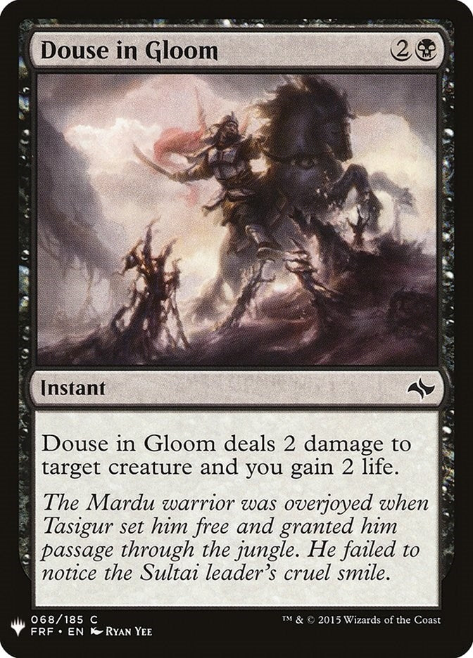 Douse in Gloom (68) [LIST]