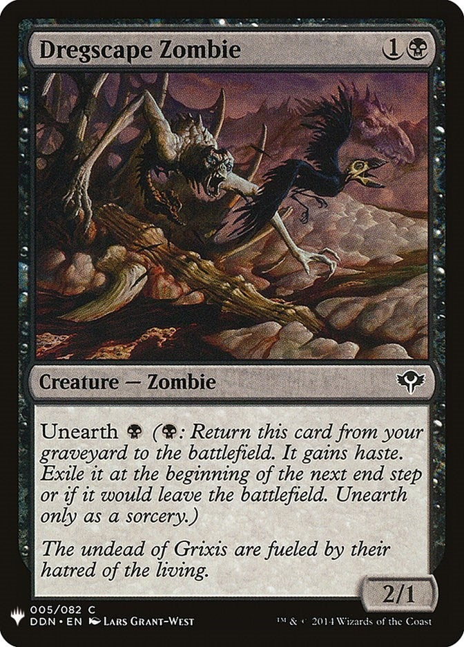 Dregscape Zombie (5) [LIST]
