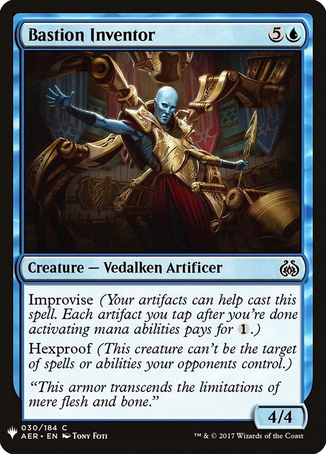 Bastion Inventor (30) [LIST]