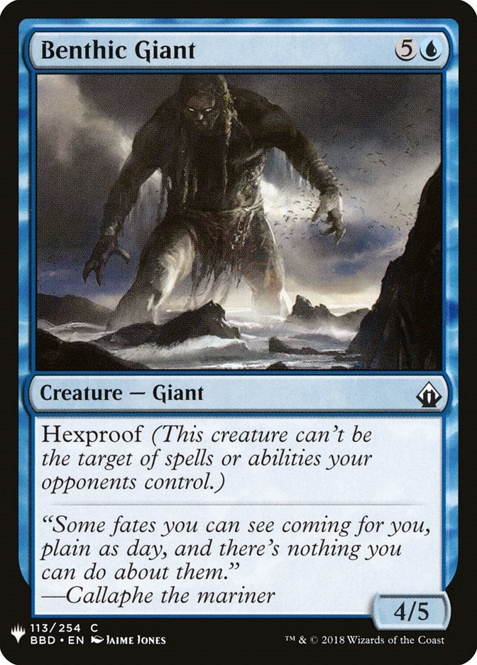 Benthic Giant (113) [LIST]