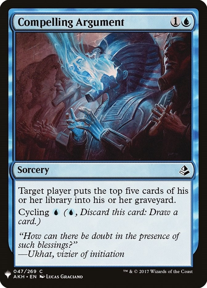 Compelling Argument (47) [LIST]