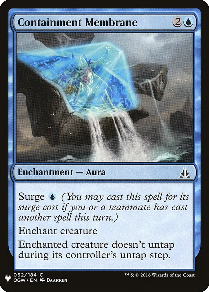 Containment Membrane (52) [LIST]