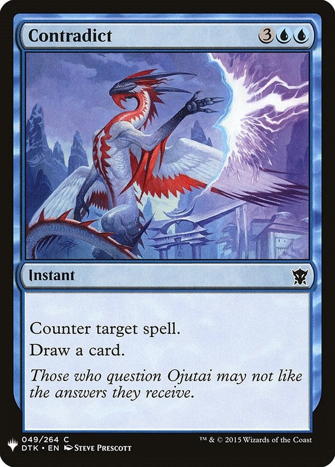 Contradict (49) [LIST]