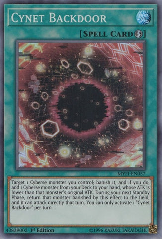 Cynet Backdoor (MYFI-EN057) [MYFI]