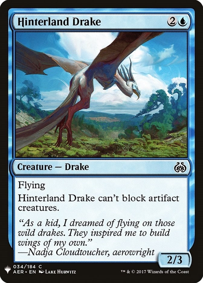 Hinterland Drake (34) [LIST]