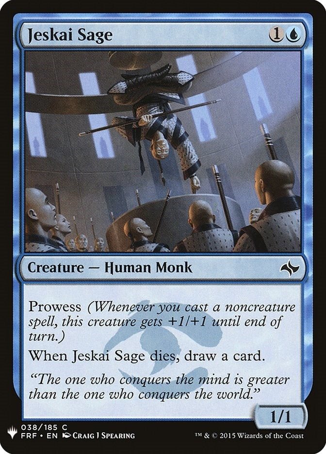 Jeskai Sage (38) [LIST]