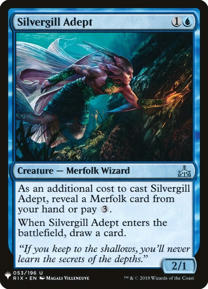 Silvergill Adept (53) [LIST]