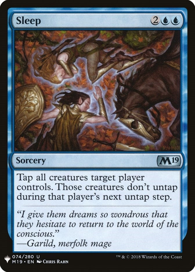 Sleep M19 (74) [LIST]