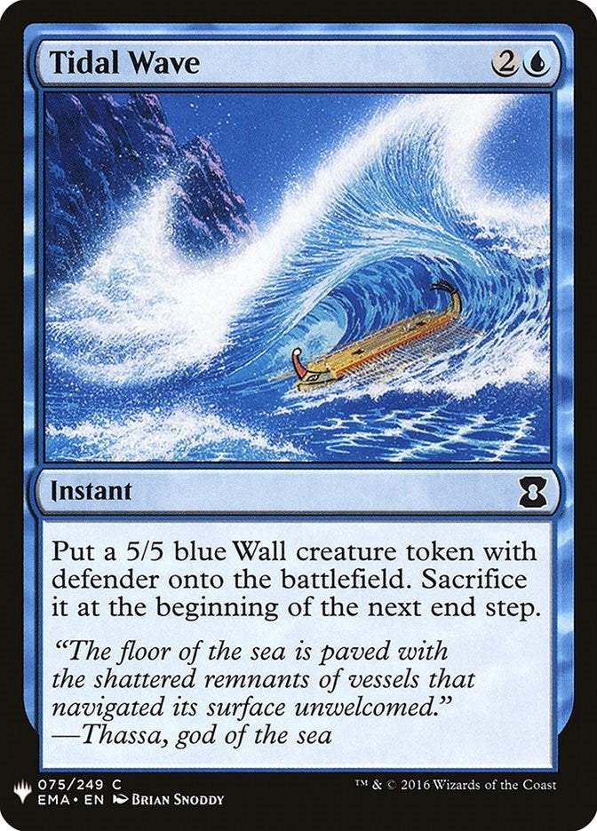 Tidal Wave (75) [LIST]