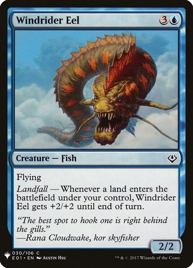Windrider Eel (30) [LIST]