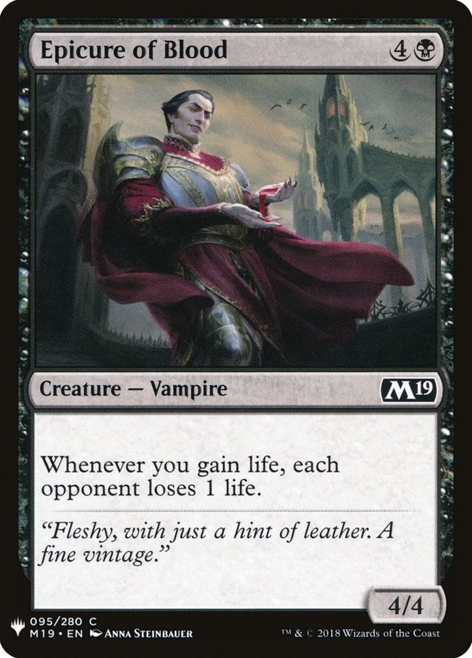 Epicure of Blood (95) [LIST]