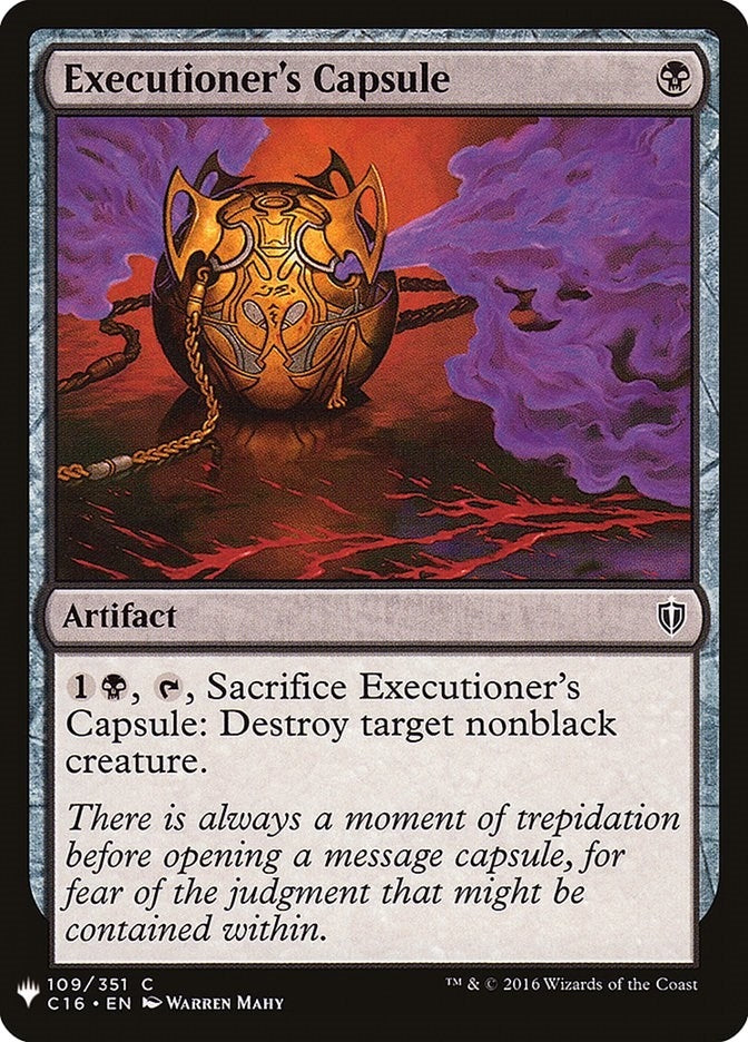 Executioners Capsule (109) [LIST]