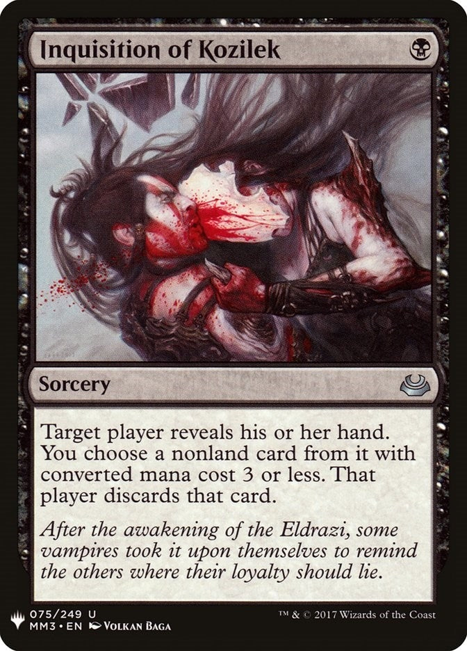 Inquisition of Kozilek (75) [LIST]