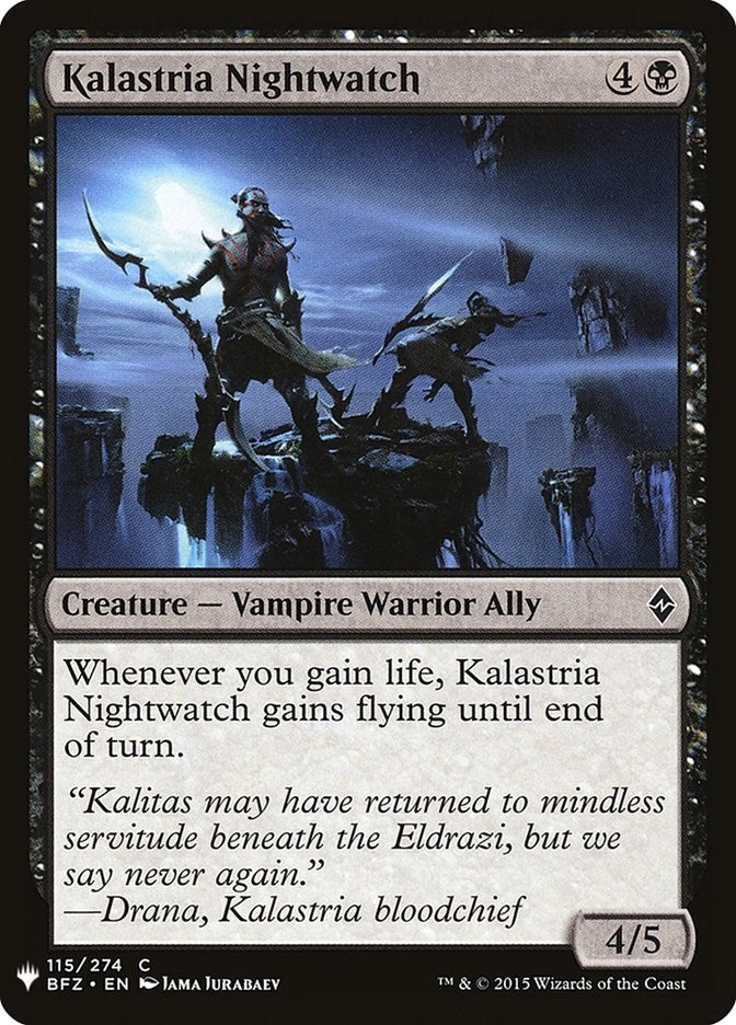 Kalastria Nightwatch (115) [LIST]