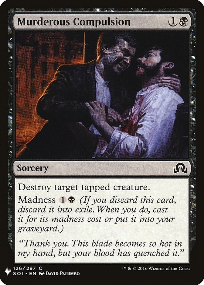 Murderous Compulsion (126) [LIST]