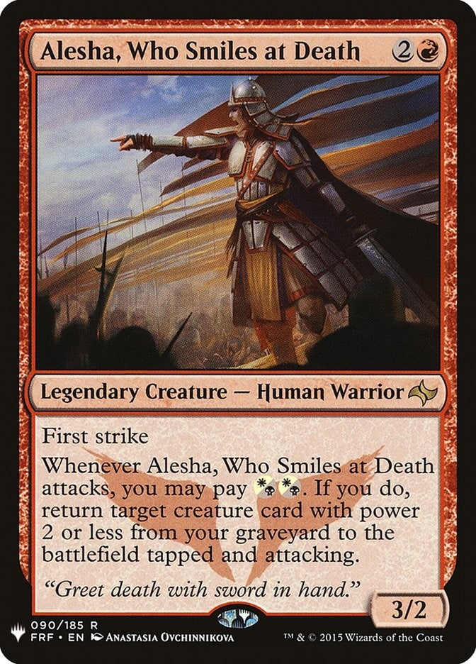 Alesha Who Smiles at Death (90) [LIST]
