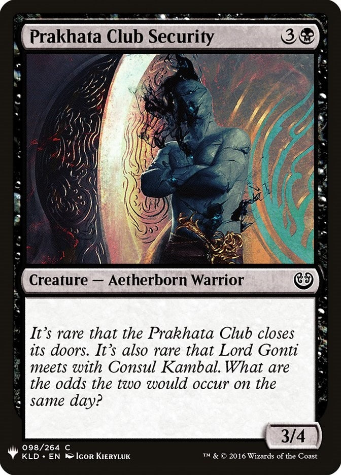 Prakhata Club Security (98) [LIST]