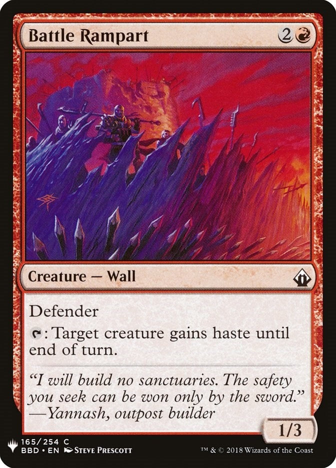 Battle Rampart (165) [LIST]