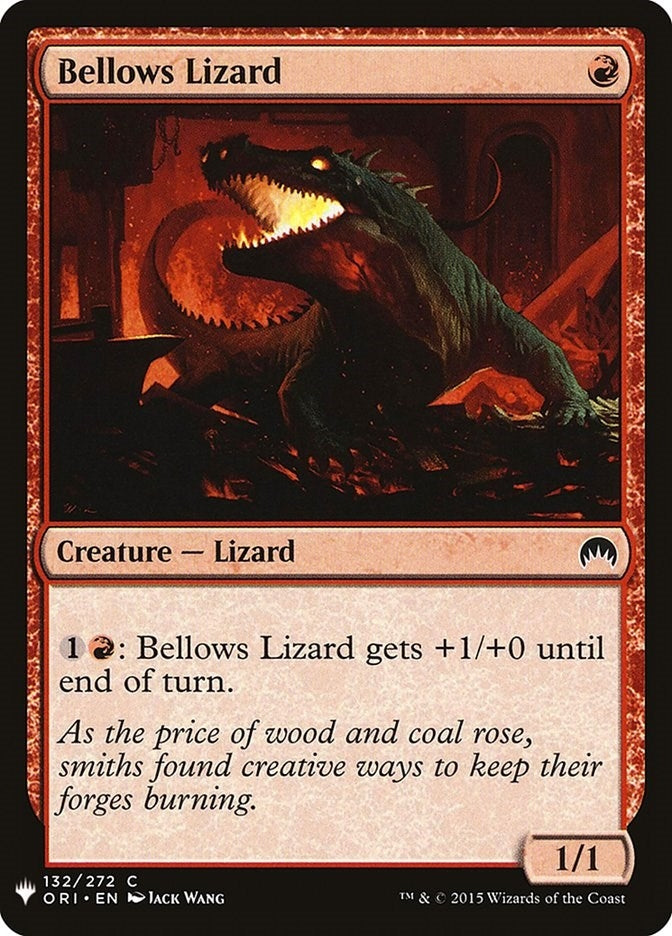 Bellows Lizard (132) [LIST]