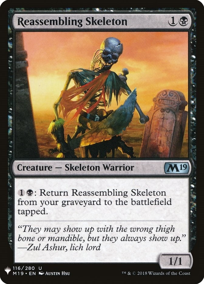 Reassembling Skeleton (116) [LIST]