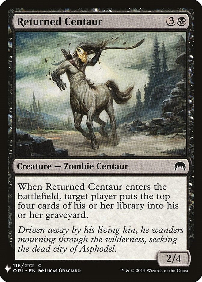 Returned Centaur (116) [LIST]