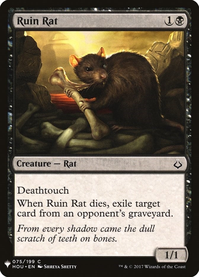 Ruin Rat (75) [LIST]