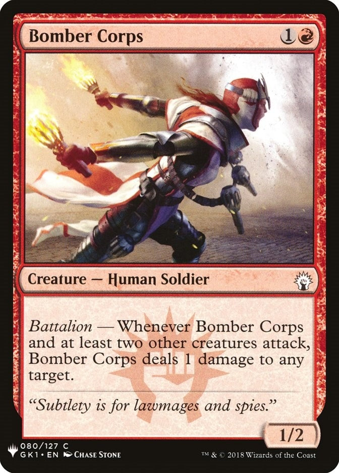 Bomber Corps (80) [LIST]