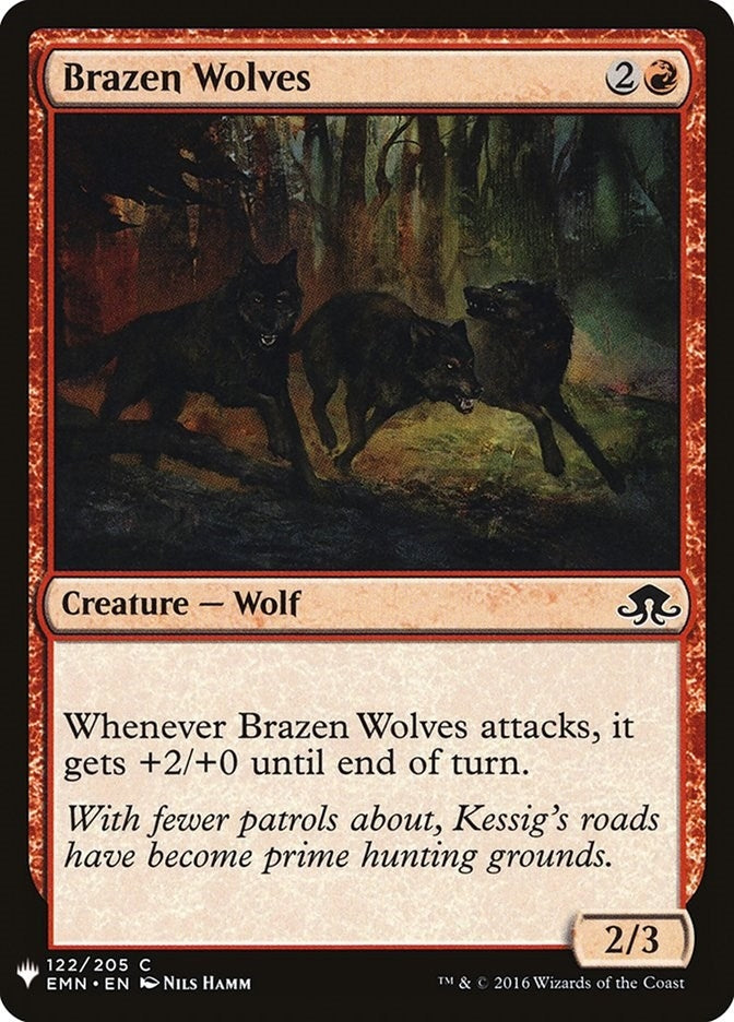 Brazen Wolves (122) [LIST]