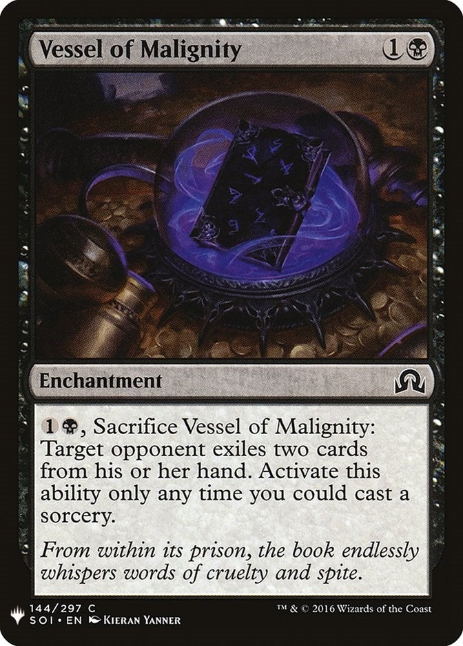 Vessel of Malignity (144) [LIST]