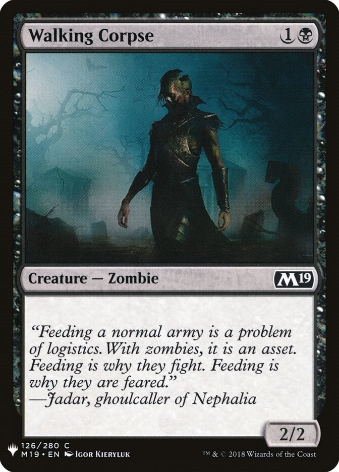 Walking Corpse (126) [LIST]