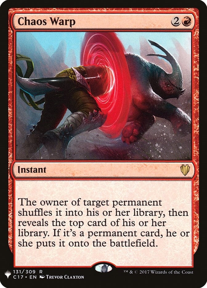 Chaos Warp C17 (131) [LIST]