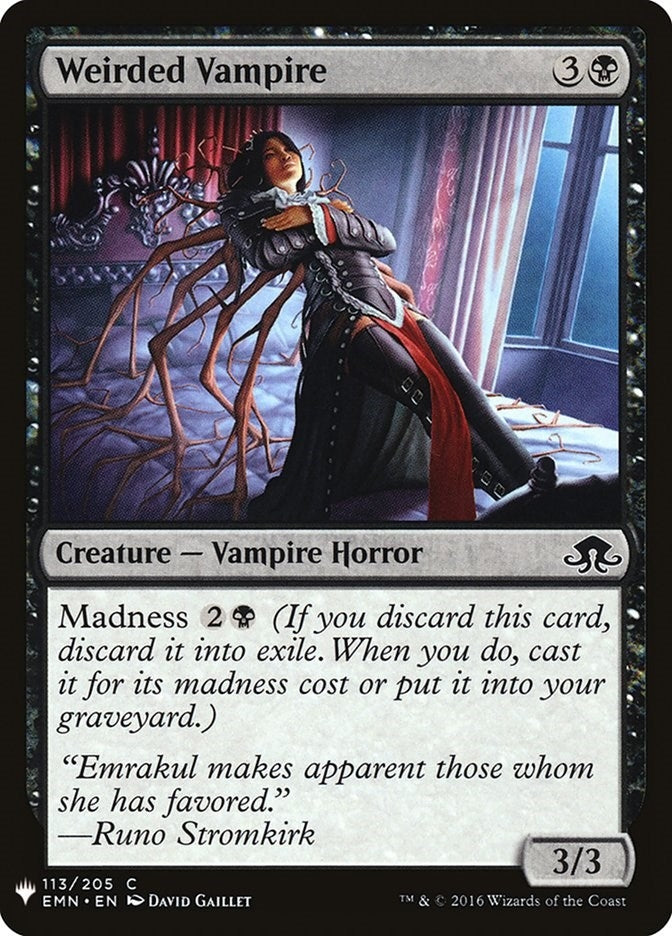 Weirded Vampire (113) [LIST]