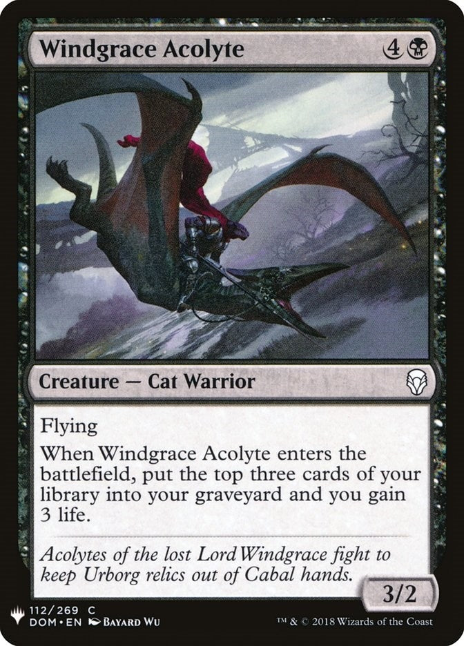 Windgrace Acolyte (112) [LIST]