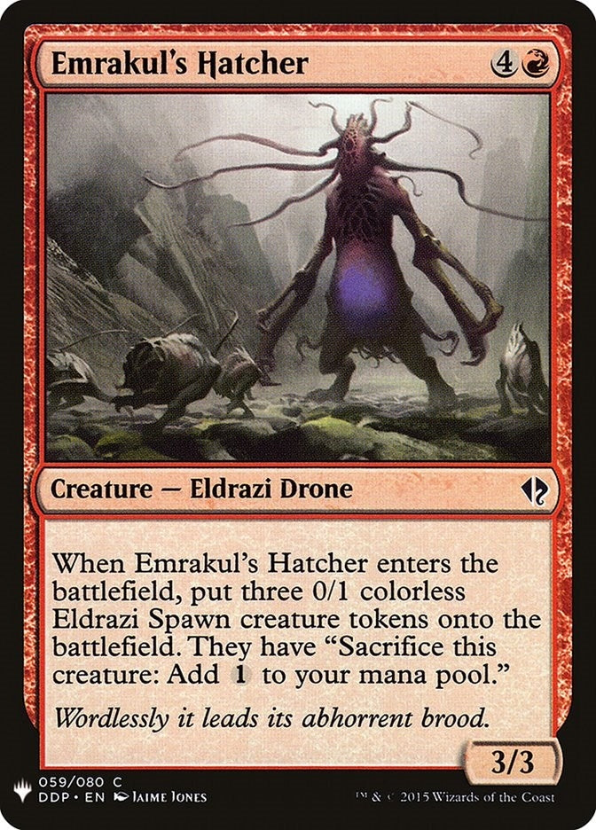 Emrakuls Hatcher (59) [LIST]