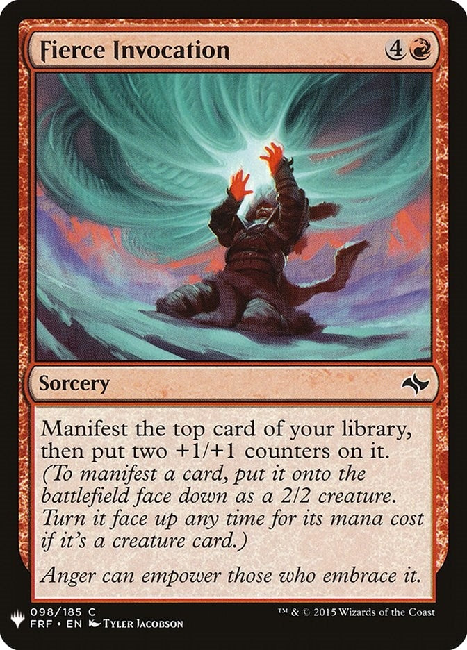 Fierce Invocation (98) [LIST]