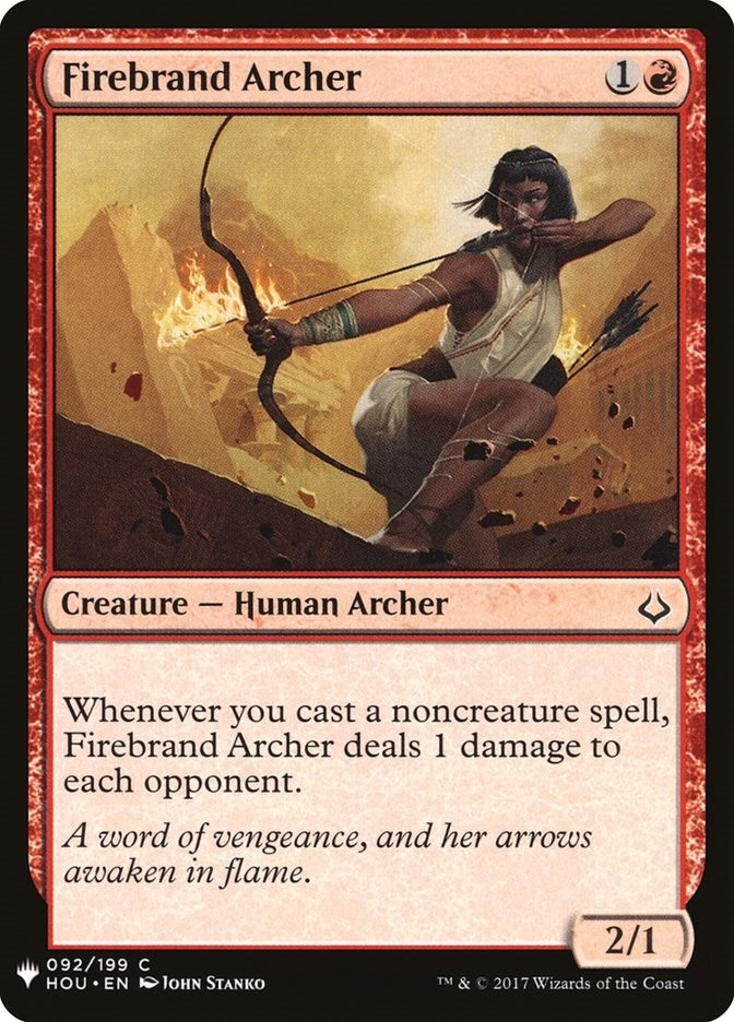 Firebrand Archer (92) [LIST]