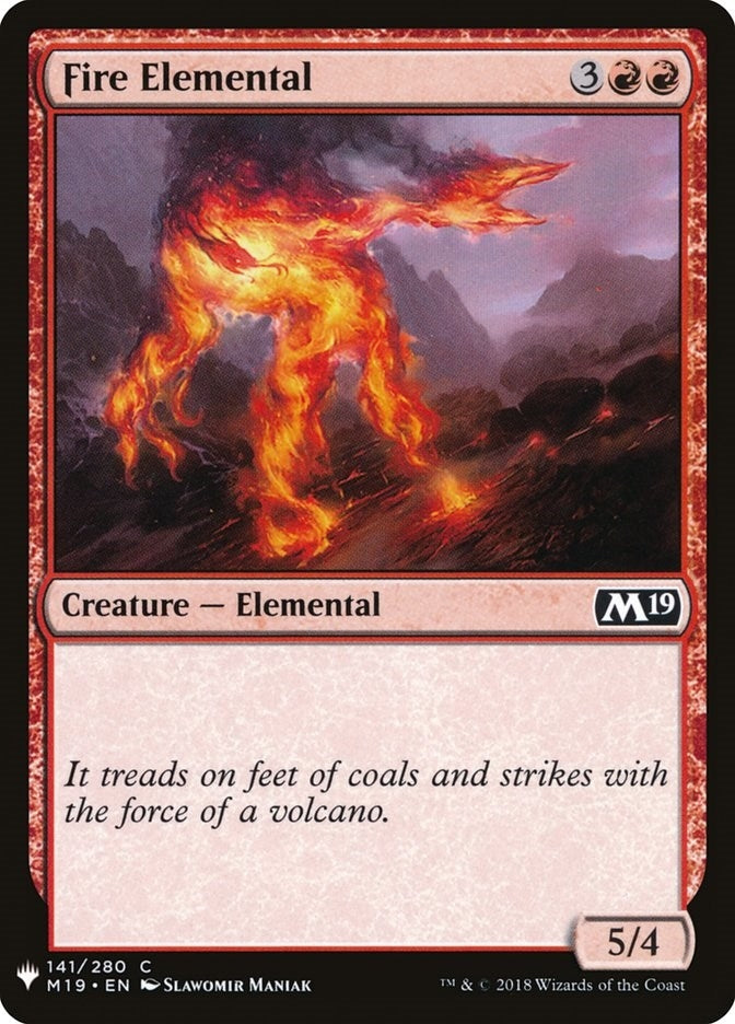 Fire Elemental (141) [LIST]