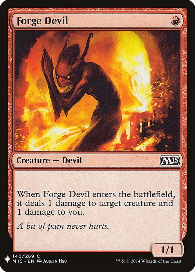Forge Devil (140) [LIST]