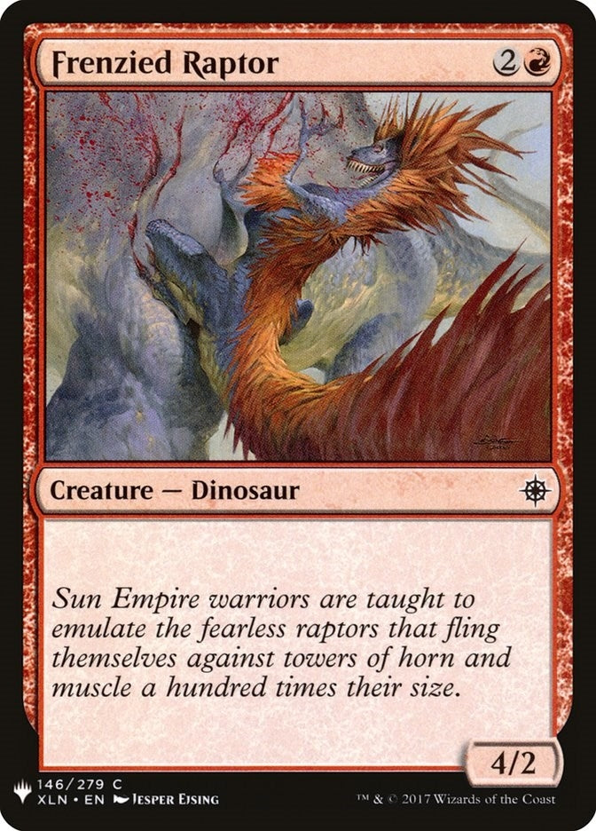 Frenzied Raptor (146) [LIST]