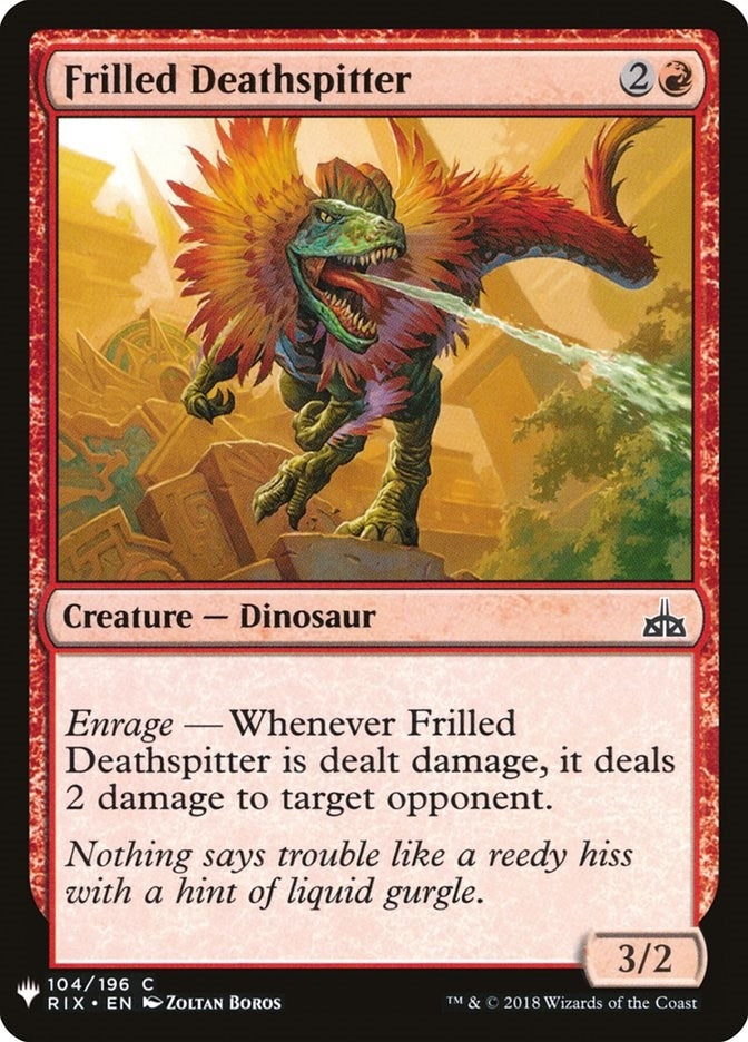 Frilled Deathspitter (104) [LIST]